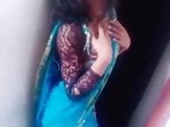 sri lankan crossdresser in saree