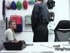 Nice thief Braden boinked after de-robe search