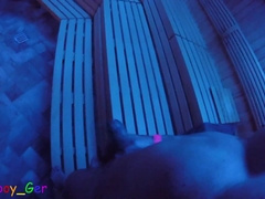 Grubby games with bone and bung, sweating in a public light treatment sauna.