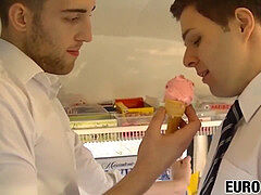 Ice cream vendor fuckin' magnificent queer asshole passionately
