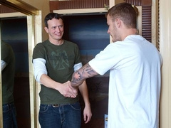 Christian Wilde and Derrick Paul fuck after a dancing lesson