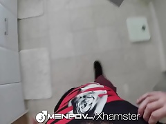 Menpov - Typical day turns into POV shower fuck