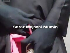 Satar Majhabi Mumin video. I have worn Burqa Niqab Hand Muja and Condom. Like a different touch of happiness