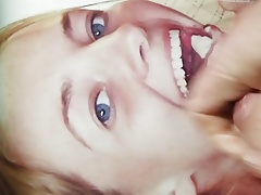 Busted a nut on another face cum tribute facial request