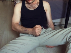 Alone At Home In Cock-squeezing Trousers – Relieved & Real