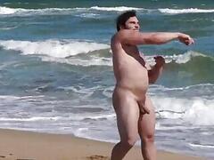 On the beach