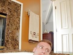 Stepbrother relaxing after school - Alex Tanner, Justin Matthews