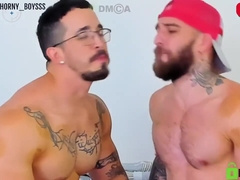Straight Boys Spitting To Each Other And Having Fun