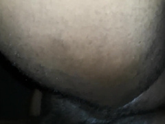 Drilling a spandex hood bottom