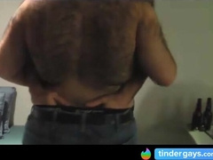 Bear Son's Cuddle with Daddy Bears