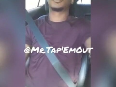 STROKING OFF WHILE driving(POP-SHOT ENORMOUSLY RAW)