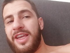 handsome guy in bed gives positive ASMR encouragement