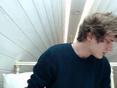 super cute hung Twink jakcing of 2