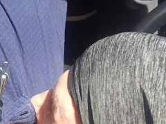 Sissy Deep Throats Trunk In a Truck