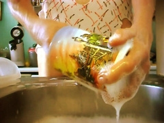 dishwashing with my dick