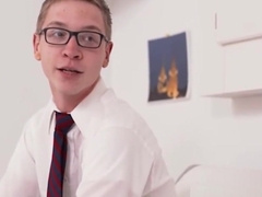 Mormon Jock Fucks Nerdy Twink