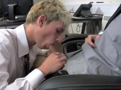 Young Boys In Uniform - Office Twinks