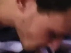 Throating daddy’s man sausage
