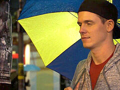 Band member Plows fresh fan in his donk