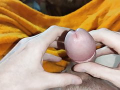 juicy cock flooded everything with sperm