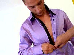 deep throat for alluring gay man