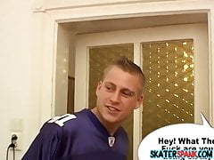 Spanking fetish revealed with twink who loves getting it