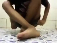 Bathroom Floor Jerk