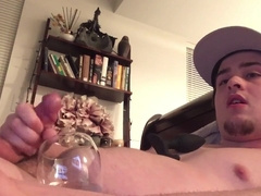 I JISM five Times! Hungry Cumslut Camboy Swallows Spunk!