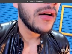 Be my gimp — solo guy chatting dirty while getting off