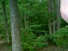 Public Jackoff at Park Lake and Dam