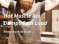 Hot Muscle Ass Dumps Big Cum Load