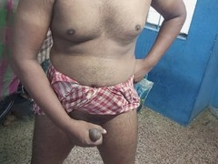 Old Indian guy enjoys big black cock with a sissy crossdresser