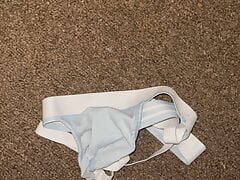 Black Cub Cums On Jockstrap