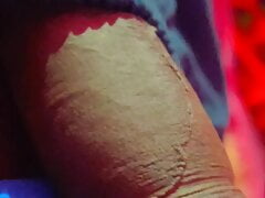 Young Boy Flashing Big Penis Handjob in Room