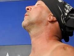 Hot gay scene Hippie stud Preston Andrews can't help but admire the