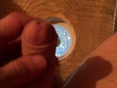 Good-Sized Ejaculation on the DRAINING table! Dude's BELLOWS! I'm out of nut-juice!