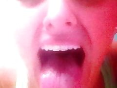 Random Cum Target 9 - Cum Tribute(jizz on her tongue)