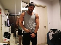 Most Epic Jackoff Cumshot ever with Brock Jacobs
