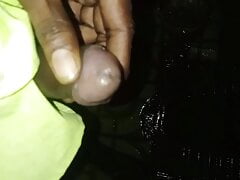 New young indian black dick flashing in bathroom