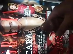 Cara Delevingne cum tribute grazia mag