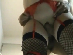 Chubby Asian CD from behind 3