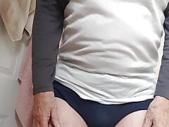 Long piss in toilet