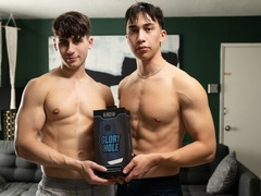 Cameron Neuton and Michael Vente fuck around and spill the seed