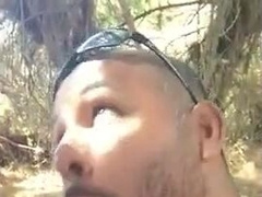 Bear sucking and eating 15