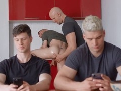 Ass rimming, anal pounding, and mouth loving