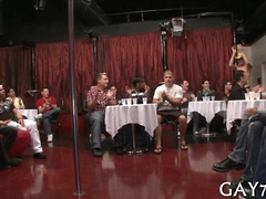 Stud Deepthroating Stripper At Soiree