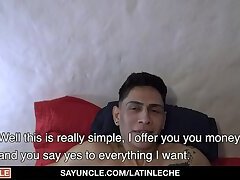 Two Hot Amateur Latino Twinks Have Sex On Camera For Money