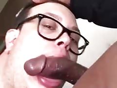 White Guy Sucking BBC