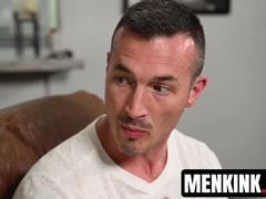 Stepbro Brock Kniles loosens Derek Kages tight asshole with his fist