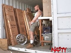 NASTYDADDY Bearded Jack Dixon Raw Fucks Donnie Argento